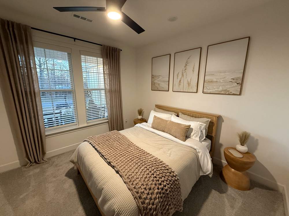 Second bedroom with king bed
